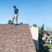 Inspection asphalt shingle roof